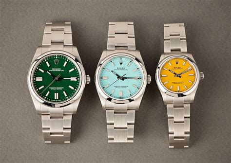 most common color rolex dials|rolex color chart.